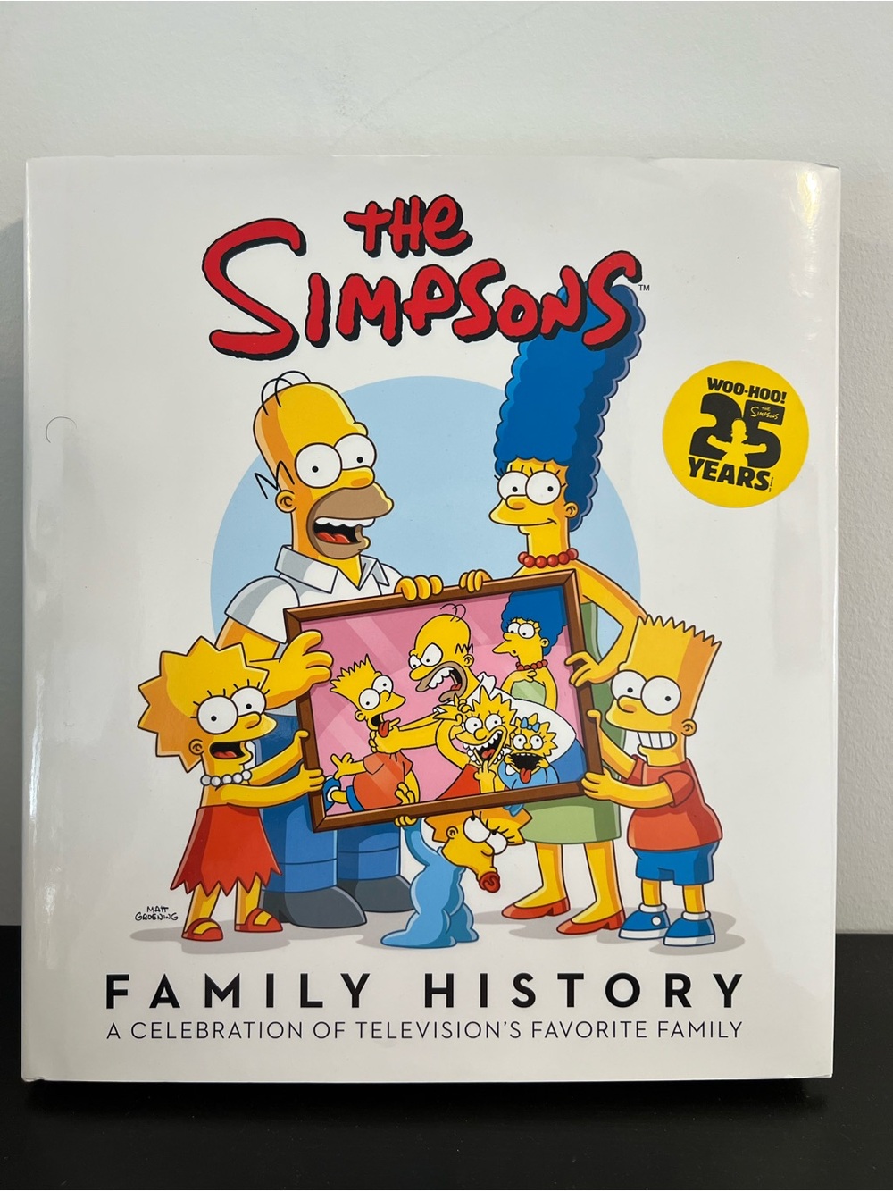 The Simpsons Family History 25 Years Hardcover Collector Book